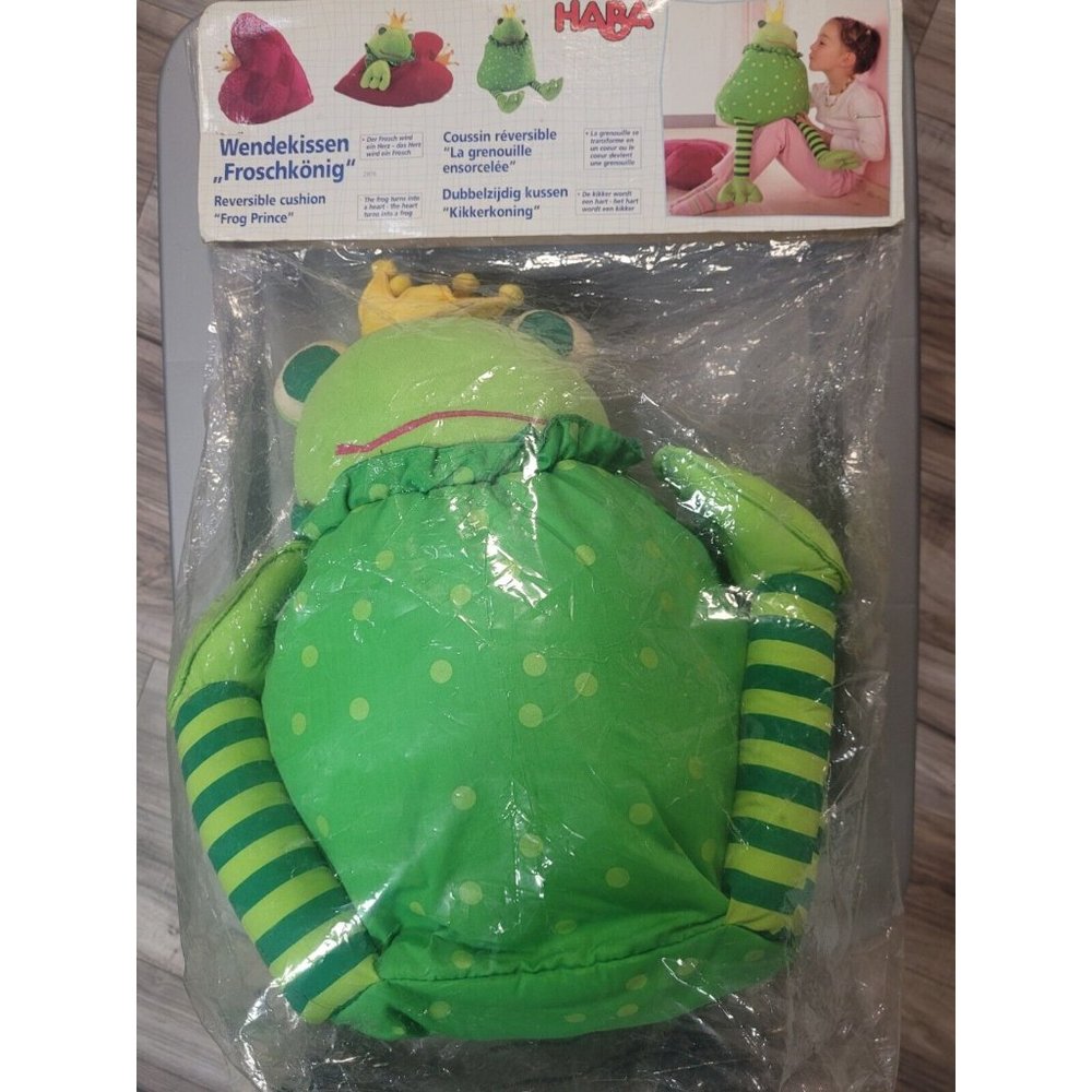 Haba Toys Frog prince in german reversible